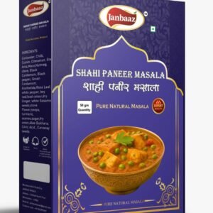Janbaaz Shahi Paneer Masala – Pure Natural Masala (50g)