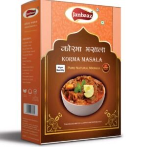 Janbaaz Korma Masala – Pure Natural Masala (50g)