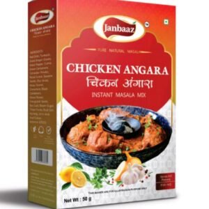 Janbaaz Chicken Angara Instant Masala Mix – Pure Natural Masala (50g)
